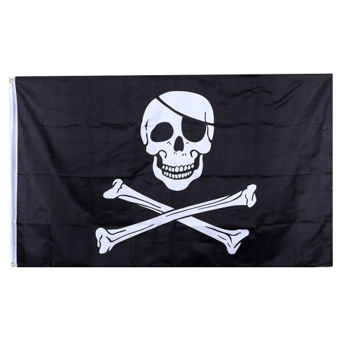 Jolly Roger Pirate Flag 3' x 5' Jolly Roger Pirate Flag 3' x 5'