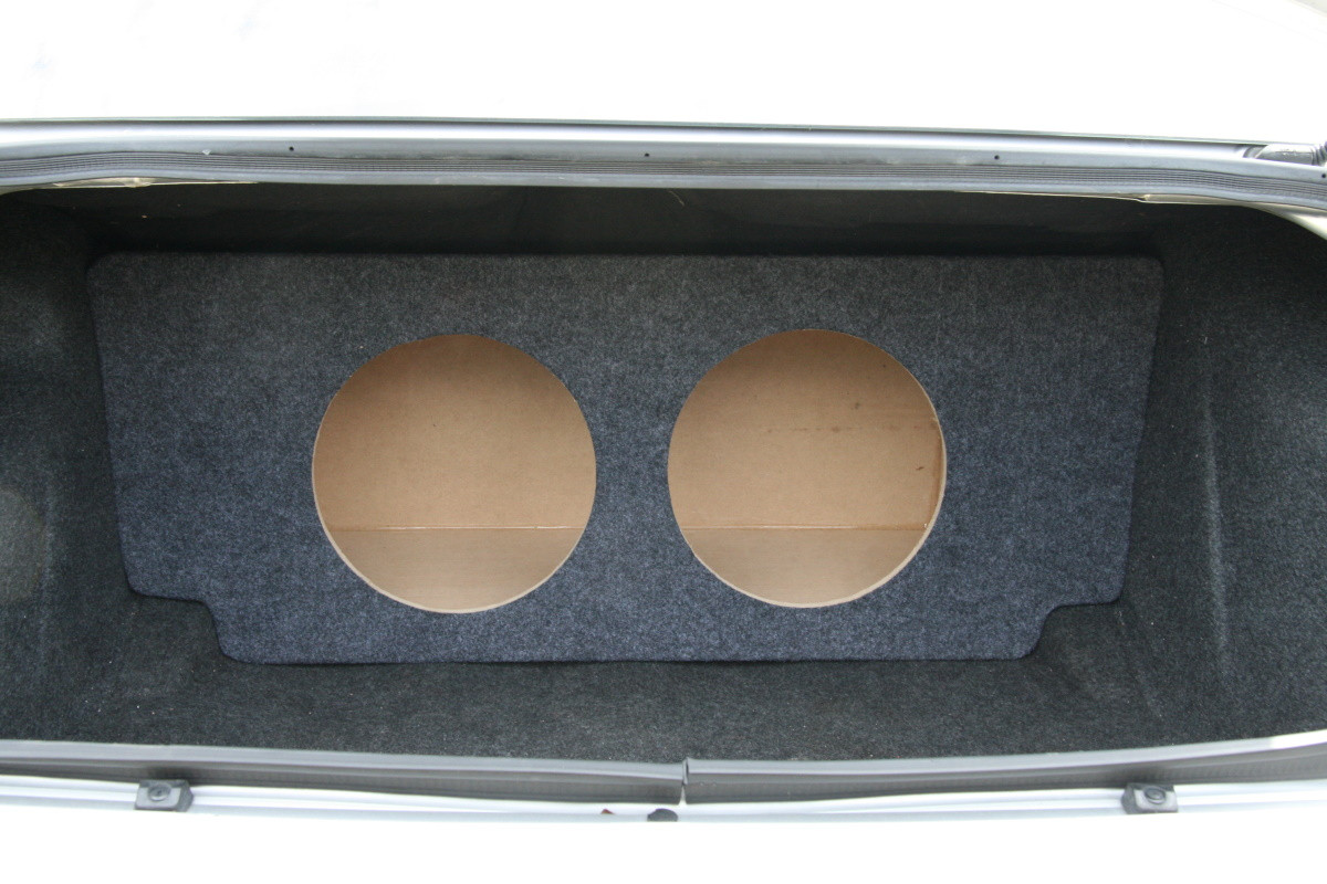 Sub box for Dodge Challenger