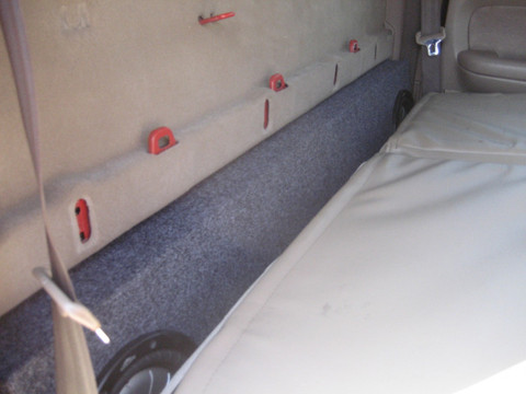 2002 Toyota tacoma double cab subwoofer box