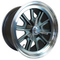 17" x 9" and 17" x 10.5"  Vintage Halibrand Replica Wheels