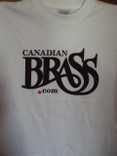 Canadian Brass White T-Shirt