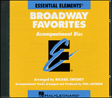 Broadway Favorites accompaniment CD