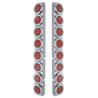 peterbilt cleaner air rear bar light breather lights leds