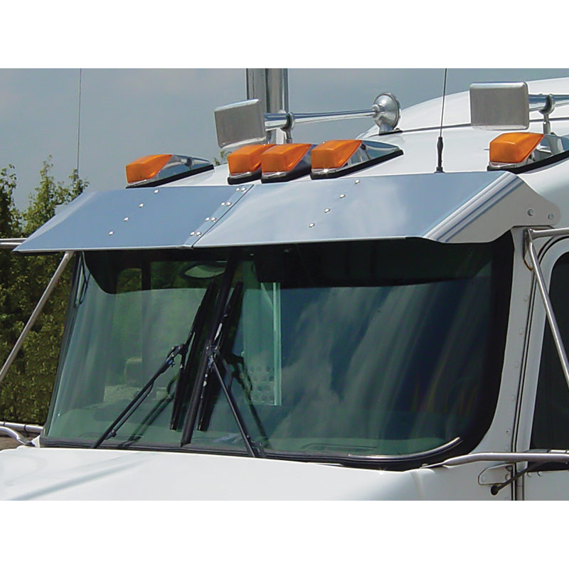 Kenworth Replacement Visor for Curved & 9905 Flat Windshields By