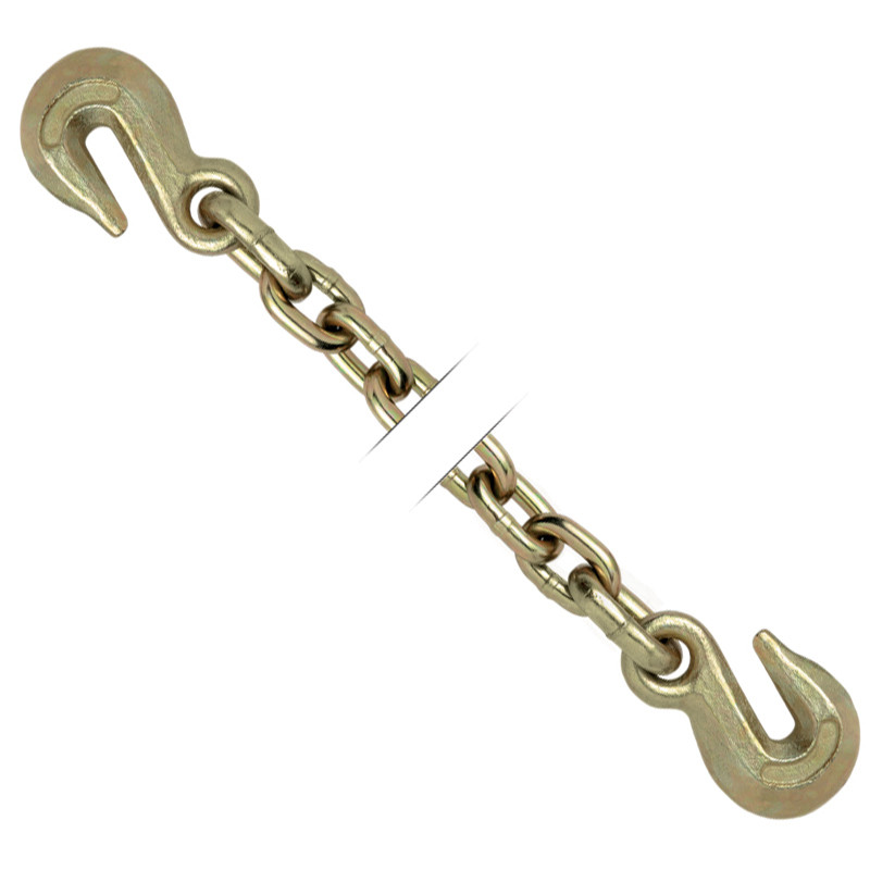 G70 Steel Binder Chain Assembly With Eye Grab Hook 3/8" Trade Size Raney's Truck Parts