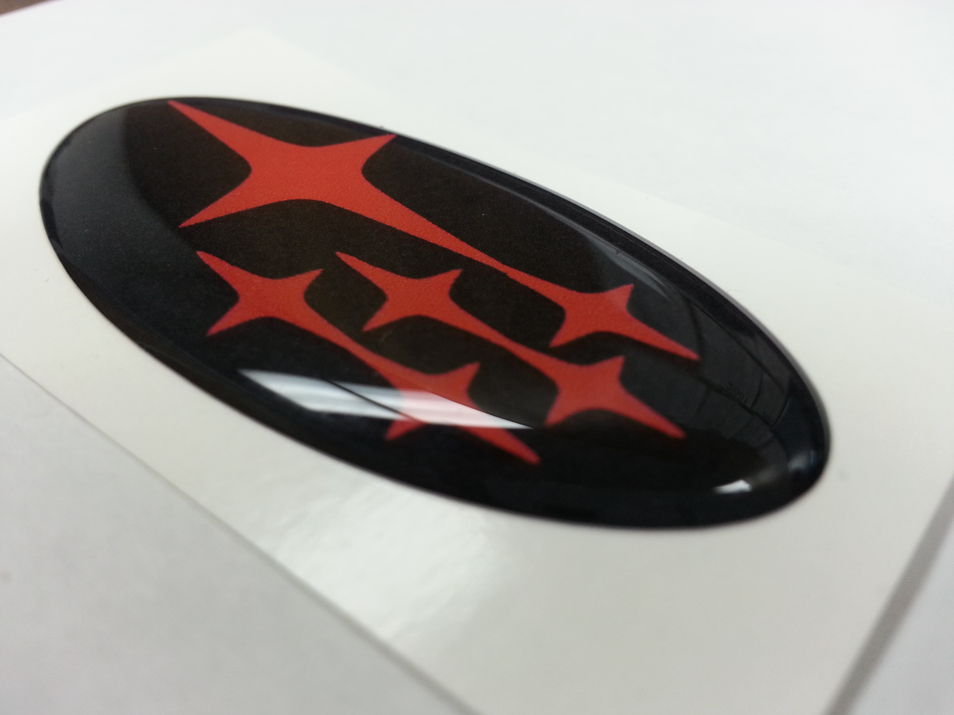 Steering Wheel Badges Precut Emblem Overlays (SET OF 3)