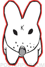 kozik smoking bunny