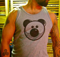 BEARDY BEAR GREY TANK