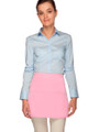 Pink Three Pocket Rounded Waist Apron