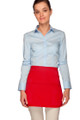 Red Three Pocket Rounded Waist Apron