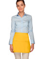 Yellow  Three Pocket Rounded Waist Apron