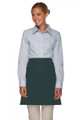 Hunter Green No Pocket Half Bistro Waist Apron