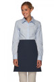 Navy Blue No Pocket Half Bistro Waist Apron