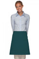 Teal-Two Patch Pocket-Half Bistro Apron