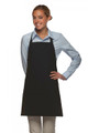 Black-Three Pocket-Adjustable Neck- Bib Apron