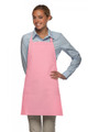 Pink-Three Pocket-Adjustable Neck- Bib Apron