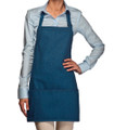 Denim-Three Pocket-Adjustable Neck- Bib Apron
