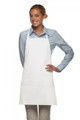 White-Three Pocket-Adjustable Neck- Bib Apron