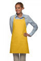 Yellow-Three Pocket-Adjustable Neck- Bib Apron