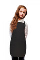  Black-No Pocket- Kids Size Bib Apron
