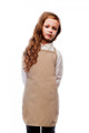Khaki-No Pocket- Kids Size Bib Apron