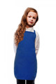 Royal Blue-No Pocket- Kids Size Bib Apron