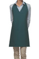 Teal-Two Pocket - Adjustable V-Neck Style Bib Apron