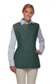 Hunter Green Two Pocket Cobbler-Smock Apron-Available in Size S, Reg, XL and XXL