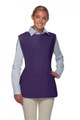Purple Two Pocket Cobbler/Smock Apron-Available in Size S, Reg, XL and XXL