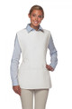 White Two Pocket Best Cobbler-Smock Apron-Available in Size S, Reg, XL and XXL
