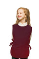 Maroon-Two Pocket- Kids Size Cobbler Apron