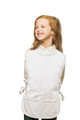 White-Two Pocket- Kids Size Cobbler Apron