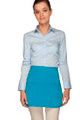 Turquoise Three Pocket Rounded Waist Apron