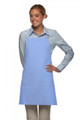 Light Blue-Three Pocket-Adjustable Neck- Bib Apron
