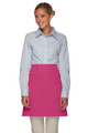 Hot Pink No Pocket Half Bistro Waist Apron