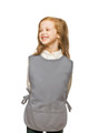 Silver-Two Pocket- Kids Size Cobbler Apron