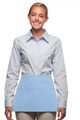 Light Blue Three  Pocket Waist Aprons