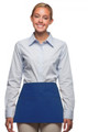 Royal Blue Three  Pocket Waist Aprons