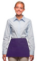 Purple Three  Pocket Waist Aprons