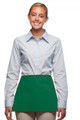 Kelly Green Three  Pocket Waist Aprons