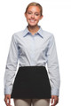 Black Three  Pocket Waist Aprons