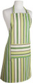 Ashcroft Stripe Bib Apron With Pocket and Adjustable Neck