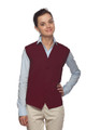 Maroon One Pocket Unisex Uniform Vest 