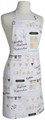Gelateria Bib Apron With Large Pocket and Adjustable Neck 28" W x 32" L