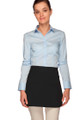  Black Three Pocket Rounded Waist Apron