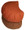 Clay and Cinnamon Buckwheat Crescent Zafu