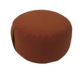 Buckwheat Pillbox Zafu Meditation Cushion Clay