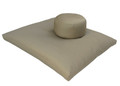 Pillbox Zafu and Zabuton Set Sand