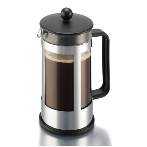 Bodum Kenya 8 Cup French Press Coffee Maker 34 Ounce Stainless Image 1