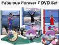 SPECIAL PRICE Mirabai Holland Fabulous Forever® 7 DVD Set  Cardio Dance, Strength and Core Training and Stretch Exercises 